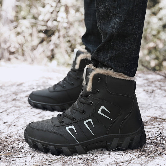 Damen Winterboots mit isolierender Fütterung und rutschfester Sohle EB