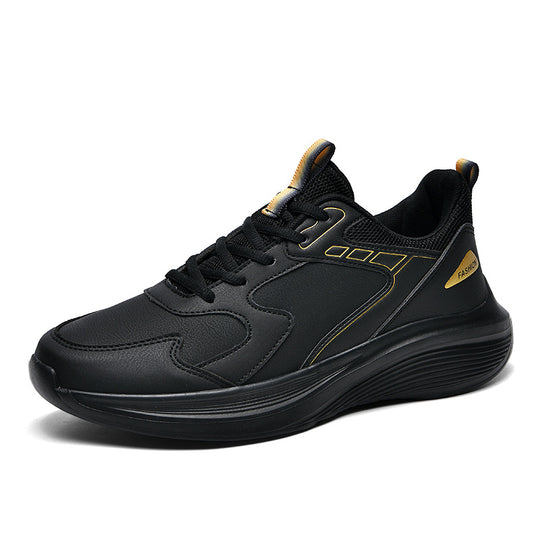 Damen Modische Sneakers mit atmungsaktiver Oberflächenstruktur und stoßdämpfender Sohle EB
