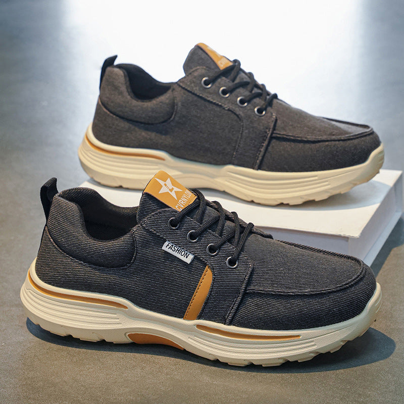 Damen Sportliche Sneakers mit gepolstertem Obermaterial und rutschfester Sohle EB