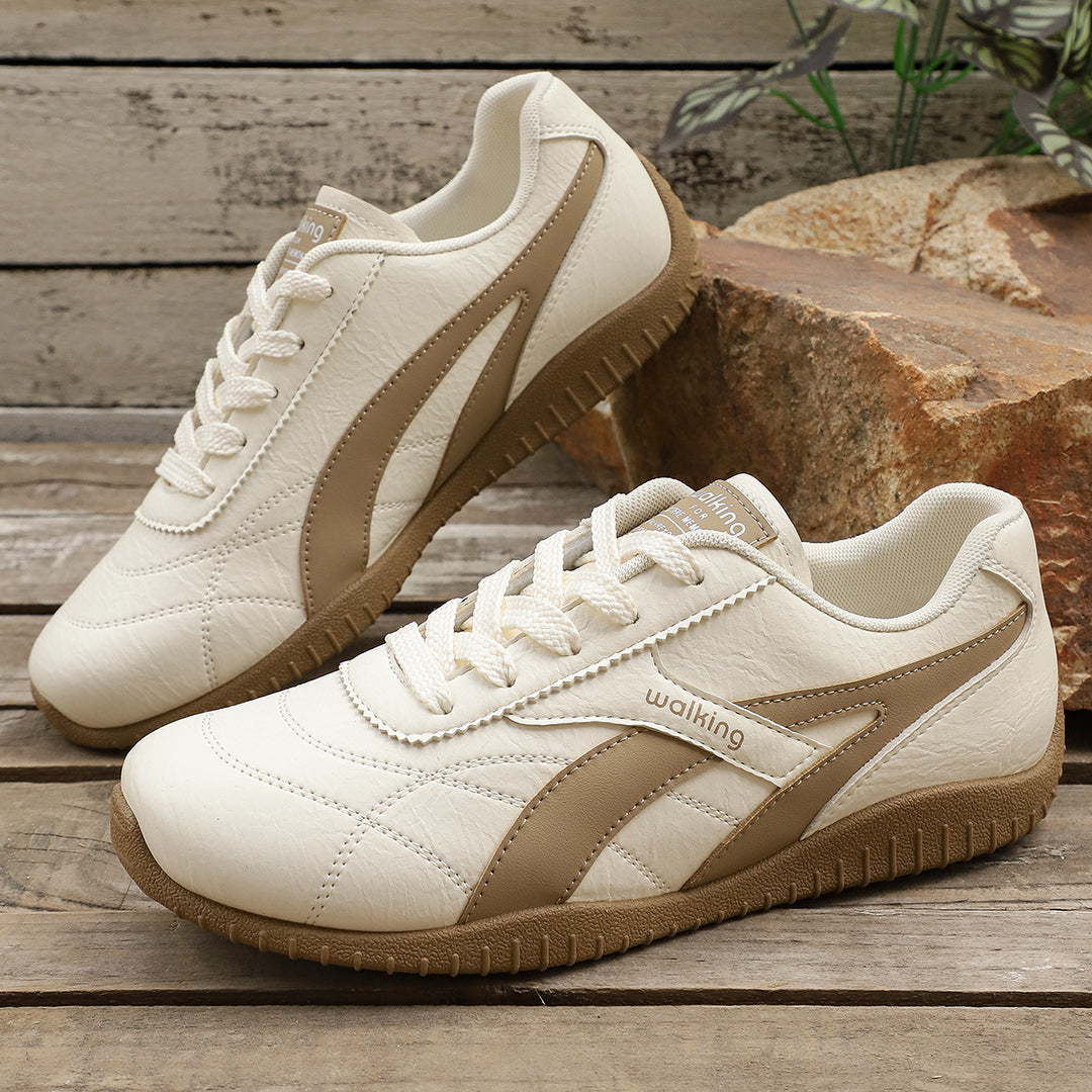 Damen Sportlicher Komfort-Sneaker mit retro-inspirierter Laufsohle EB