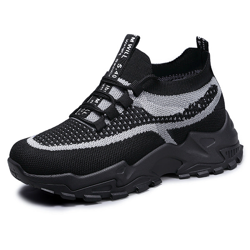 Damen Sportliche High-Performance Sneakers mit atmungsaktivem Mesh-Obermaterial und flexiblem Sohlen-Design EB