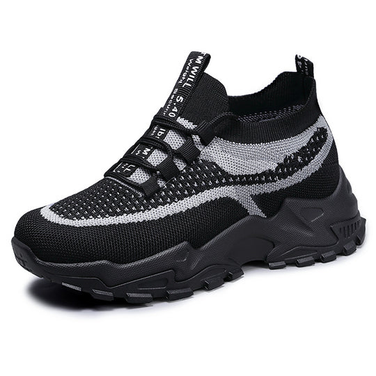 Damen Sportliche High-Performance Sneakers mit atmungsaktivem Mesh-Obermaterial und flexiblem Sohlen-Design EB