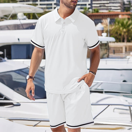 EB | Kurzärmelige Shorts Zweiteiliges Set