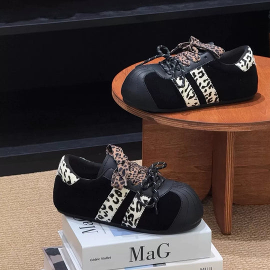 Damen Sneakers im trendigen Animal-Print Design von EB