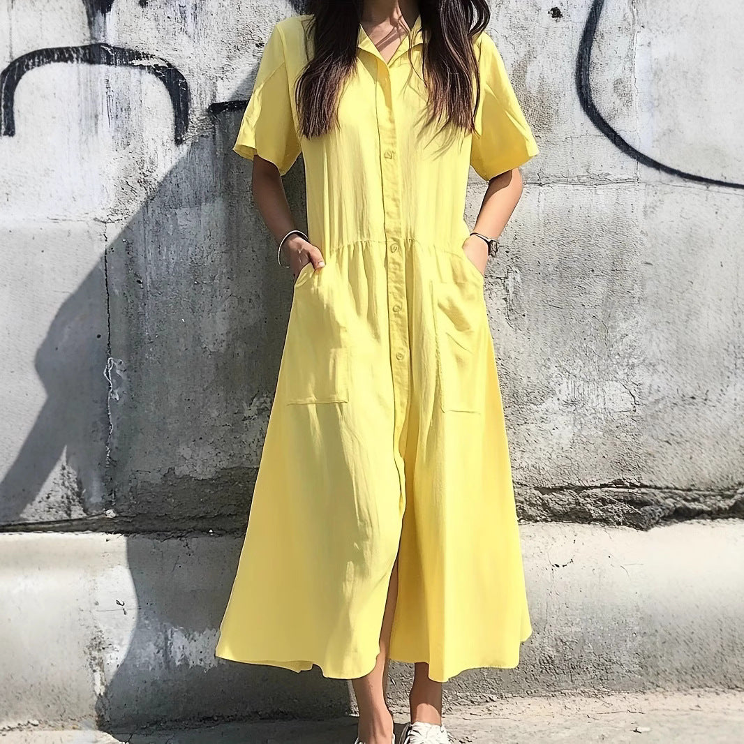 Damen Sommerkleid im lockeren Schnitt EB
