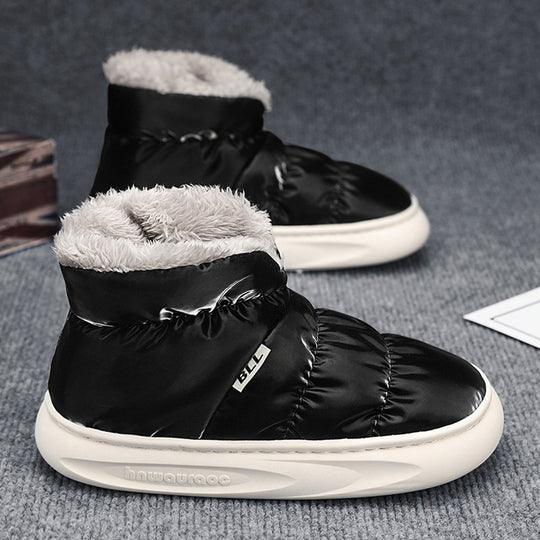 Damen kuschelige Hausschuh-Stiefel EB