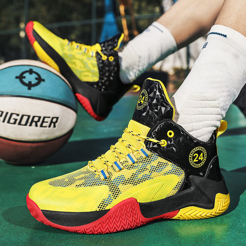 Damen Basketball-Schuhe mit atmungsaktivem Obermaterial und dämpfender Sohle EB