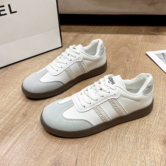 Damen Sportliche Sneaker mit reflektierendem Obermaterial und gepolsterter Innensohle EB