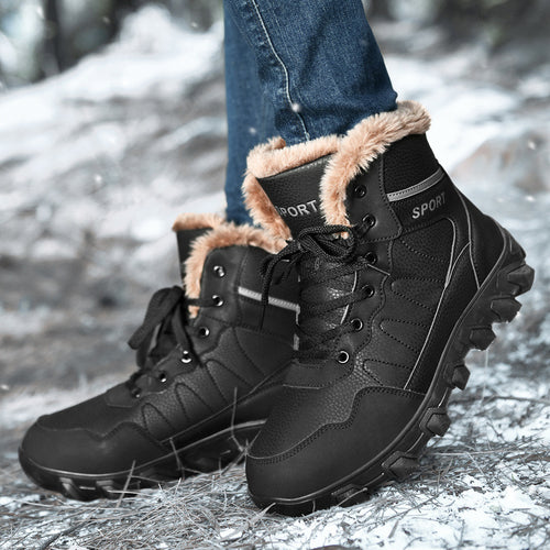 Damen Winterstiefel mit wärmendem Innenfutter und rutschfester Sohle EB