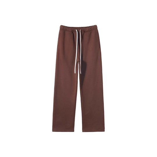 Damen nan weite Relax-Sweathose mit elastischem Komfortbund, kontrastierendem Kordelzug und geradem Bein EB