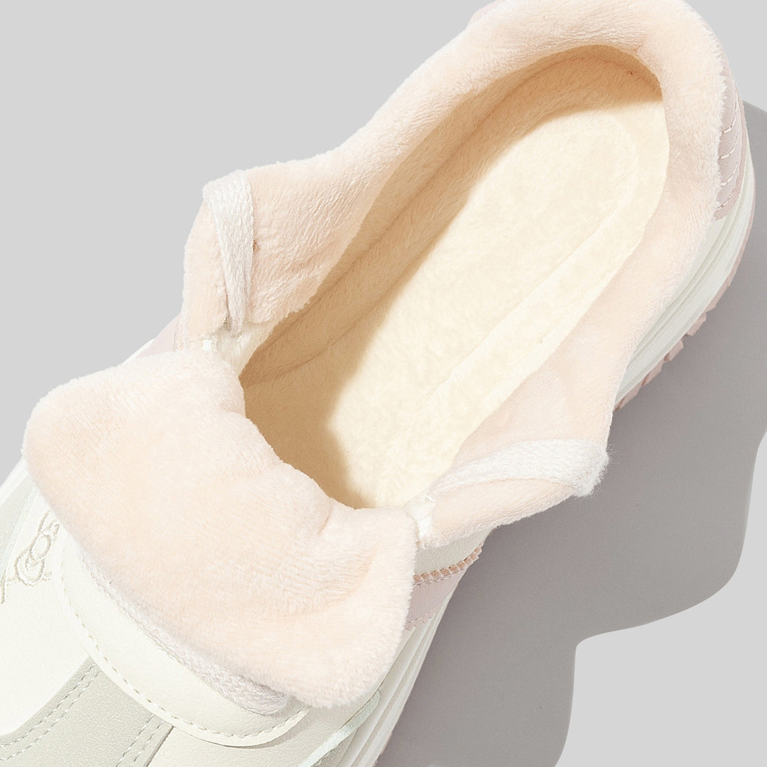 Damen Sportliche Sneaker mit weicher Innenpolsterung und blumigem Design EB
