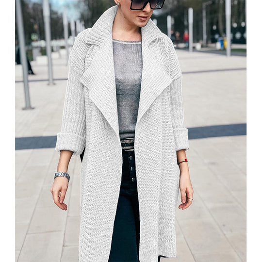 Damen oversized Strickmantel EB