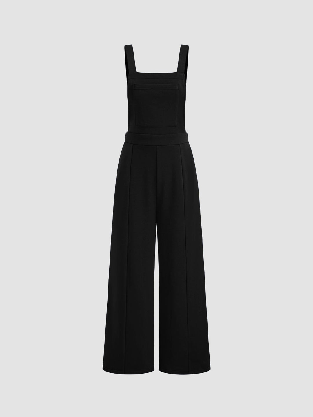 Damen Overall mit weitem Bein und praktischen Taschen EB