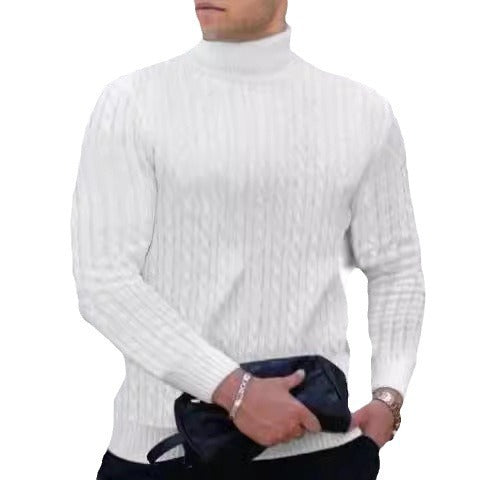 Herren Rollkragenpullover aus komfortabler Strickqualität EB
