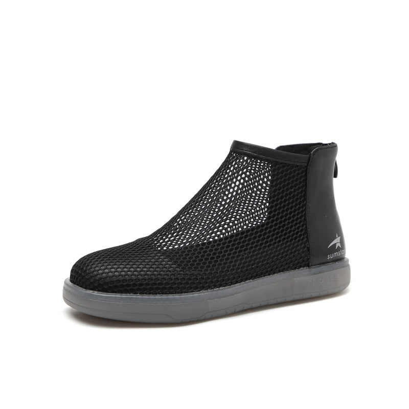 Damen Atmungsaktive Mesh-Stiefeletten mit rutschfester Sohle EB