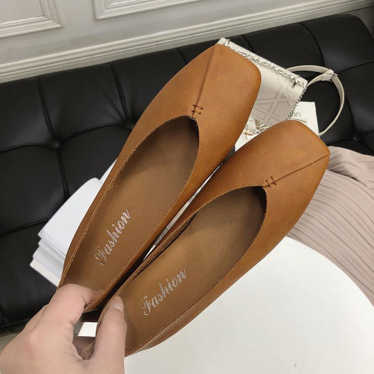 Damen elegante Ballerinas mit leichter und flexibler Sohle EB