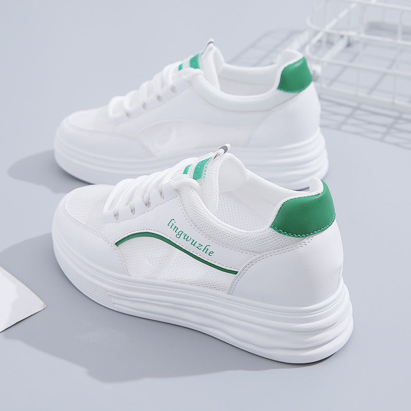 Damen Lifestyle Sneakers mit atmungsaktiver Mesh-Oberfläche und bequemer Dämpfung EB