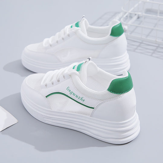 Damen Lifestyle Sneakers mit atmungsaktiver Mesh-Oberfläche und bequemer Dämpfung EB