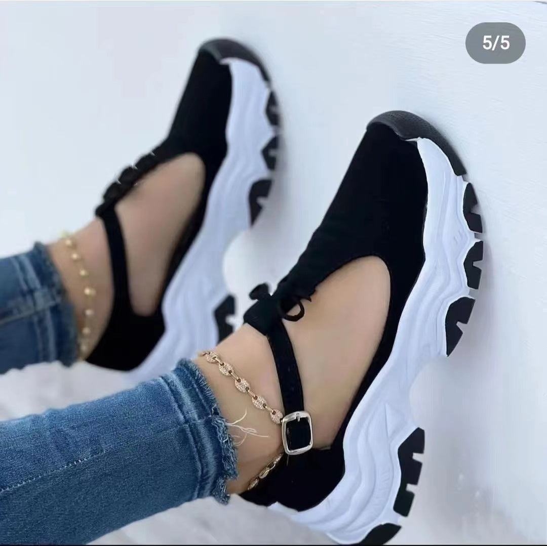 Damen Sportliche Sneaker mit flexibler Sohle EB