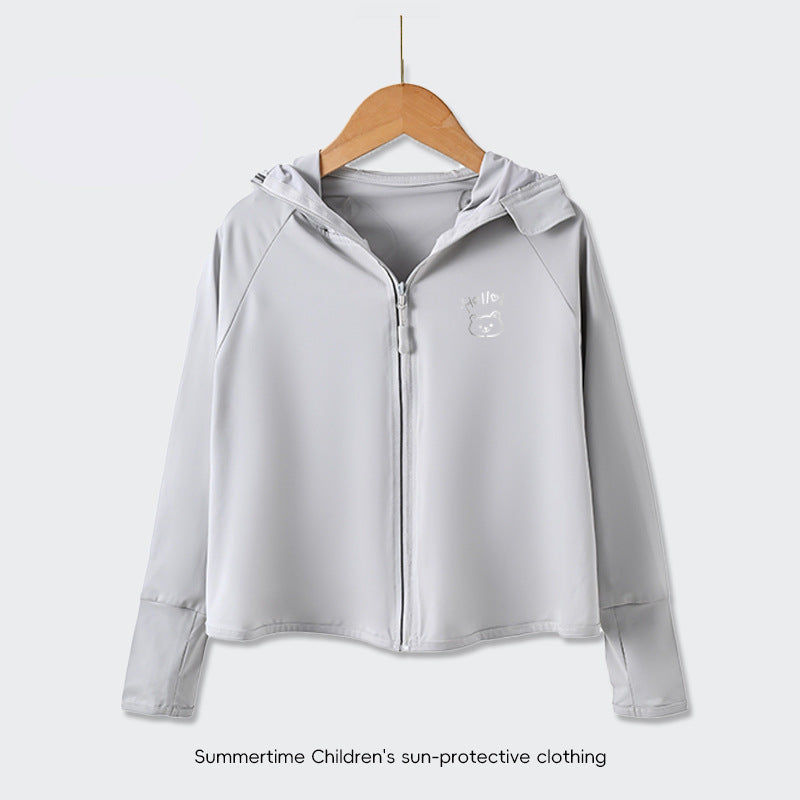 Damen UV-Schutzjacke mit Kapuze und weichem Material EB