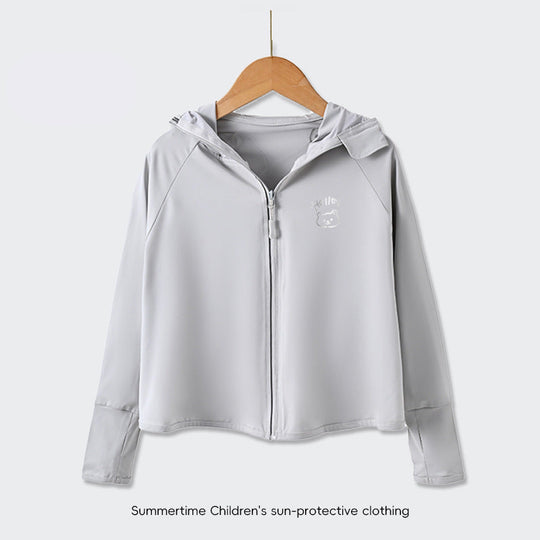 Damen UV-Schutzjacke mit Kapuze und weichem Material EB