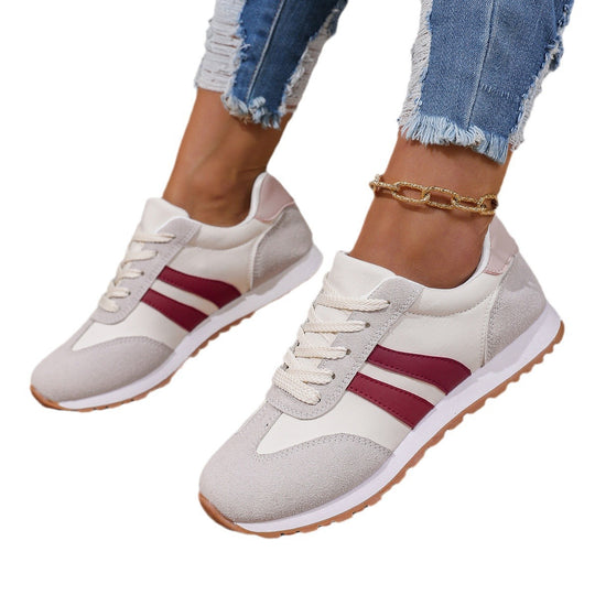 Damen Sportliche Sneakers mit atmungsaktivem Obermaterial und dämpfender Sohle EB
