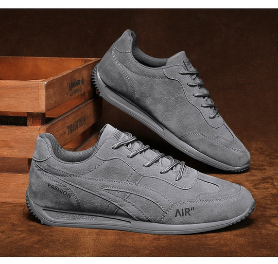 Damen Modische Sneakers mit hochwertiger Veloursleder-Oberfläche und rutschfester Sohle EB