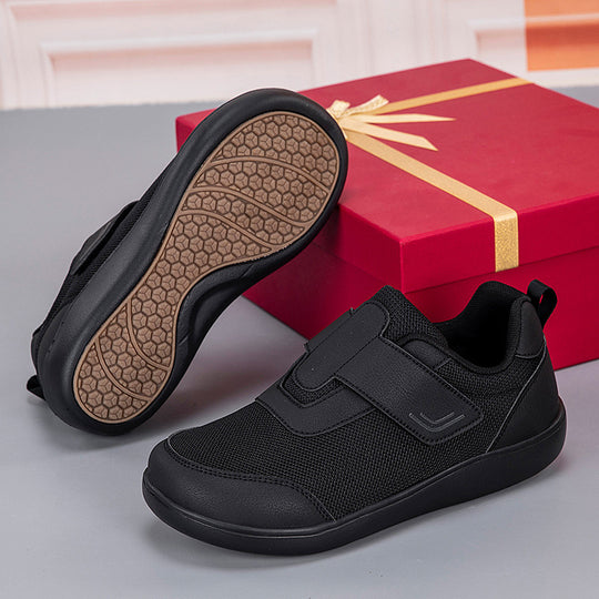 Damen Bequeme Slip-On Sneakers mit atmungsaktivem Mesh-Obermaterial EB