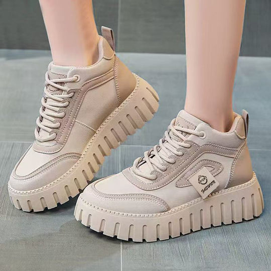 Damen Modische Sneaker mit robustem Profil EB