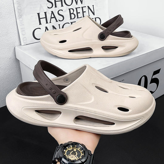Damen Komfortable und stylische Clogs mit ergonomischer Fußbett EB
