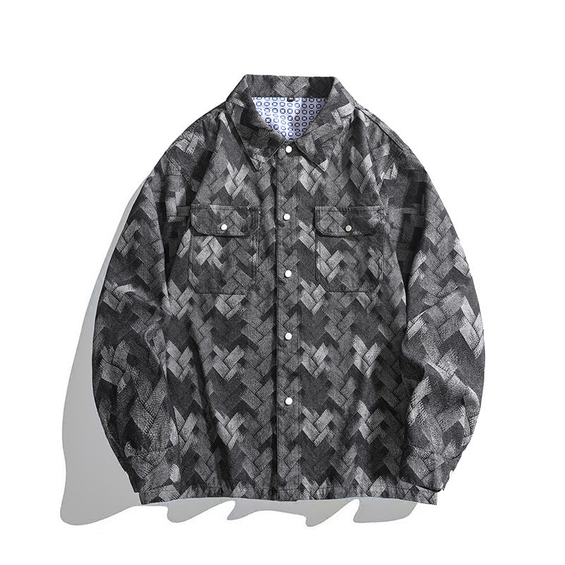 Herren lässige Overshirt EB