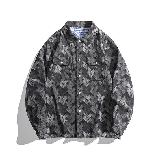 Herren lässige Overshirt EB