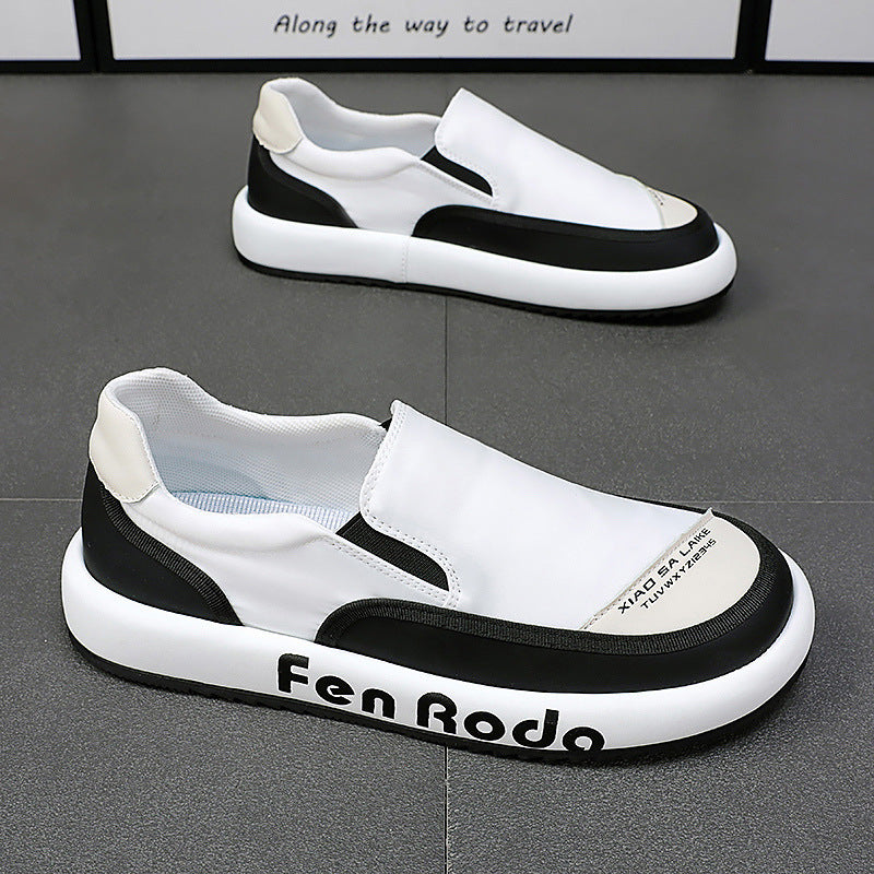 Damen Slip-On Sneakers mit atmungsaktiver Oberfläche und komfortabler Dämpfung EB