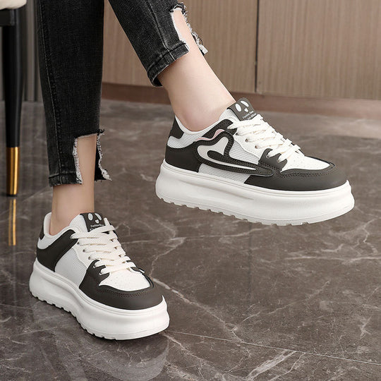 Damen modische Sneakers mit dämpfender Sohle und atmungsaktiver Obermaterialstruktur EB