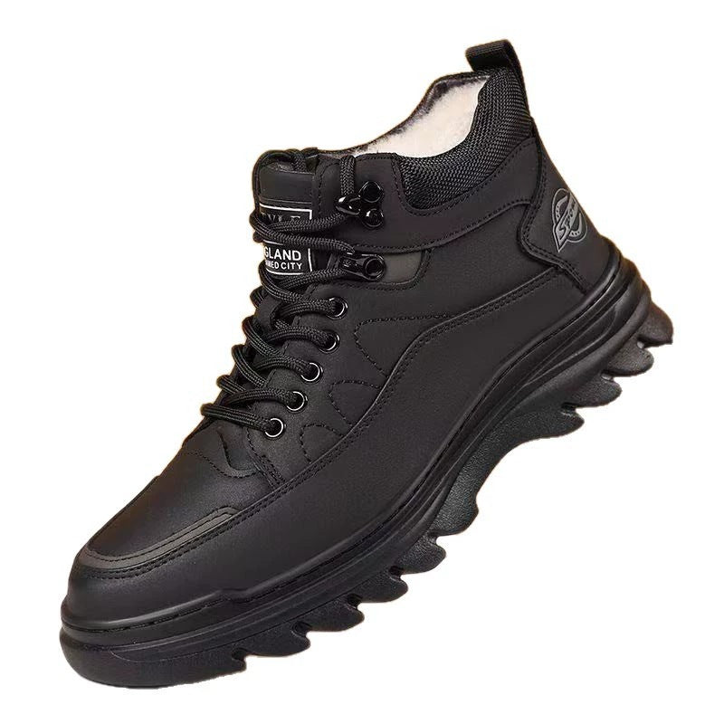 Herren Hochwertige Winterstiefel mit strapazierfähigem Obermaterial und rutschfester Sohle EB