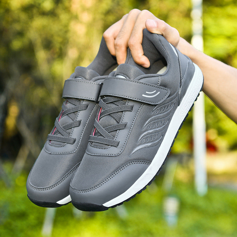 Damen Sportliche Sneakers mit verstellbarem Klettverschluss und atmungsaktiver Oberflächenstruktur EB