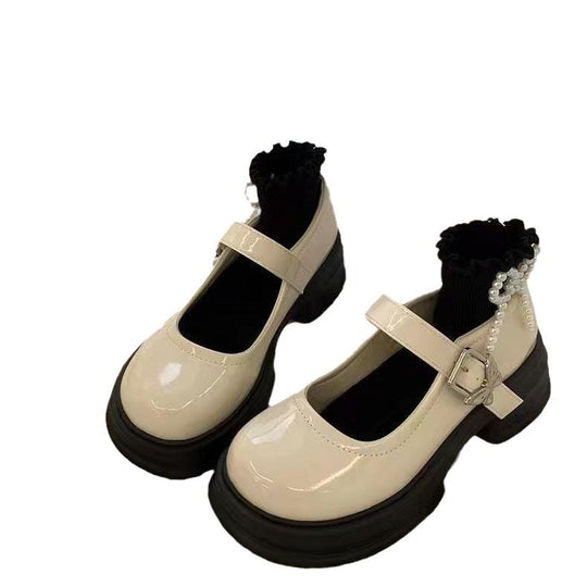 Damen Elegante Ballerinas mit modischer Schnalle EB