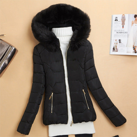 EB | Winterjacke mit Kunstfellkragen für Damen