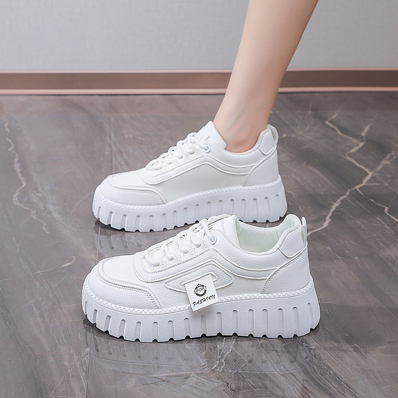 Damen Chunky Sneakers mit trendiger Profilsohle und atmungsaktivem Obermaterial EB