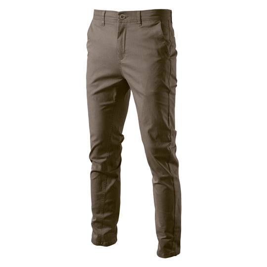 Herren Chinohose mit schmaler Passform und elastischem Bund EB