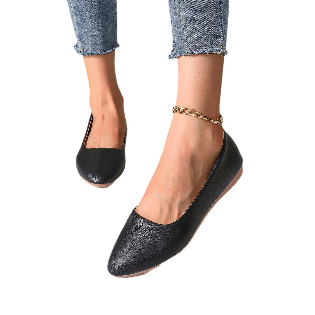 Damen Elegante Ballerinas mit zeitlosem Design und weichem Obermaterial EB