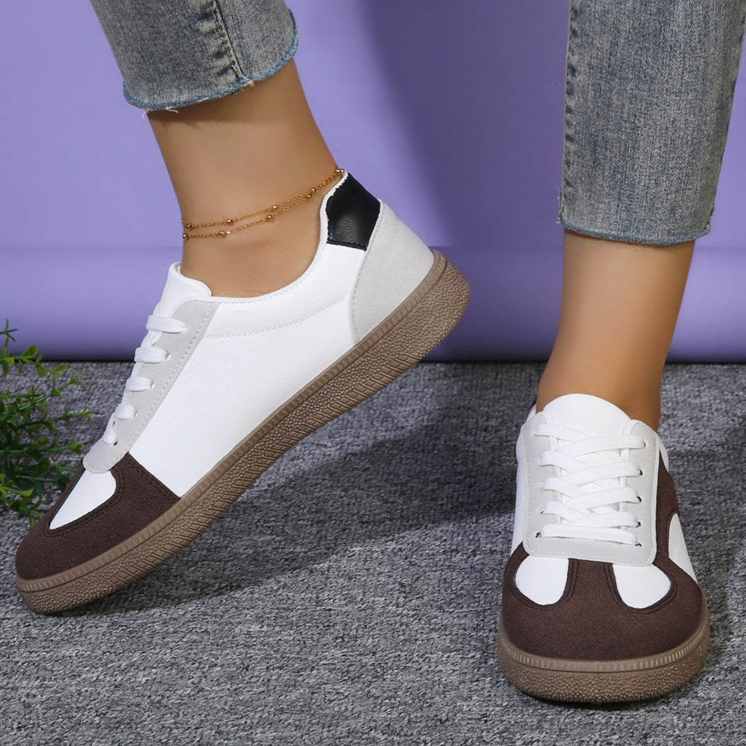 Damen Sportliche Sneaker mit modischem Design und rutschfester Sohle EB