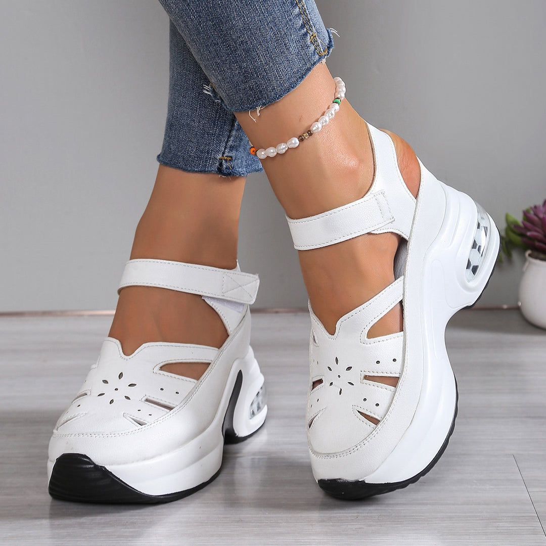 Damen Plateau Sandalen EB