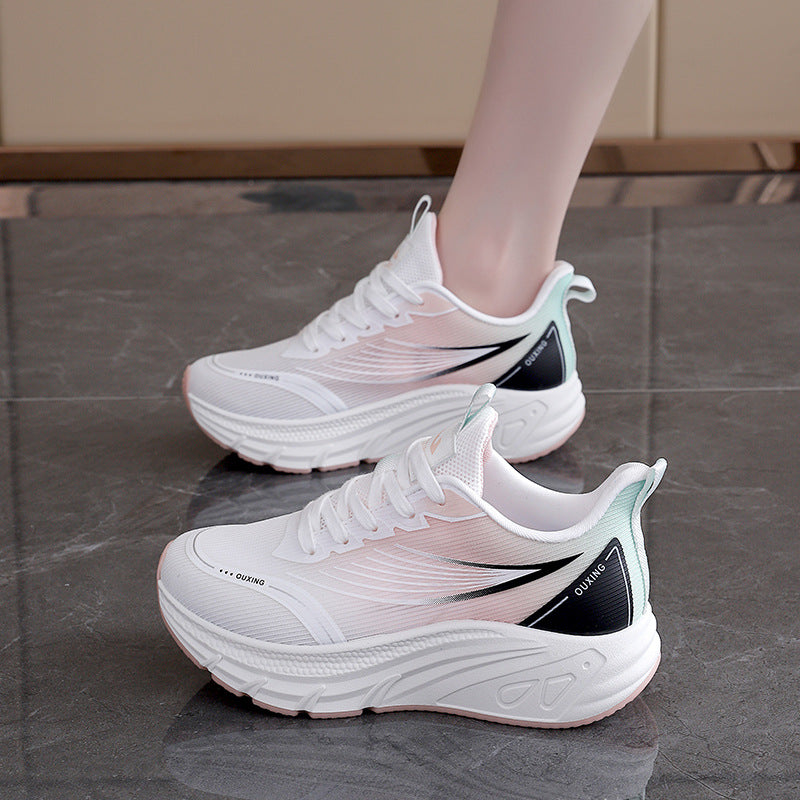 Damen Lauf- und Freizeitschuhe mit atmungsaktiver Oberseite und dämpfender Sohle EB