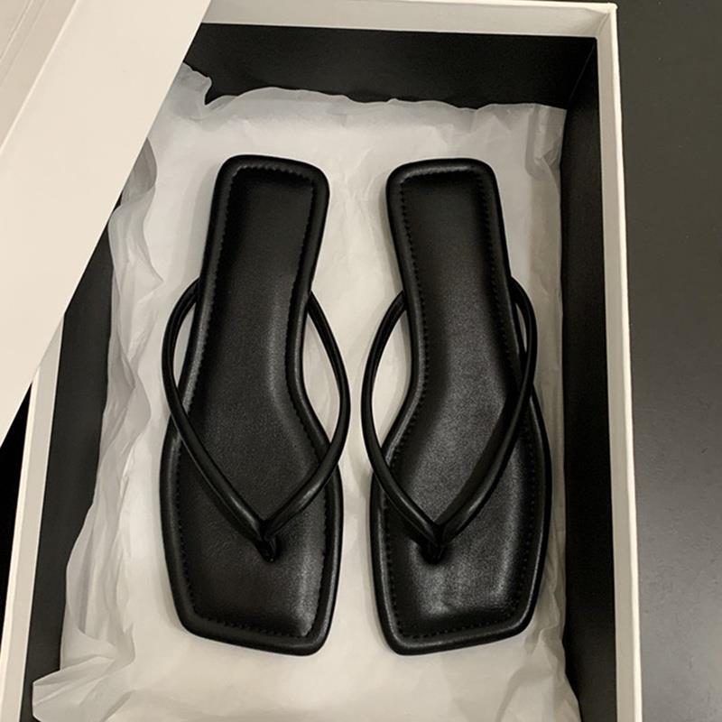 Damen Zehentrenner mit modernem Design und flacher Sohle EB