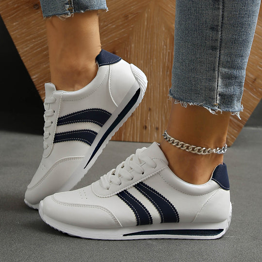 Damen Sportliche Freizeitsneaker mit atmungsaktivem Obermaterial EB