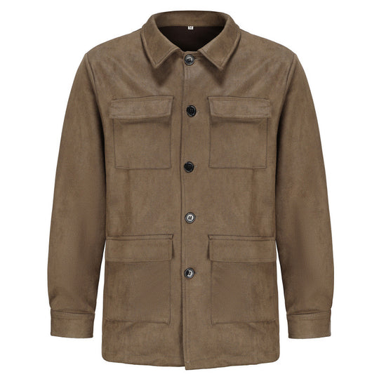 Damen praktische Jacke im modernen Look mit aufgesetzten Taschen EB