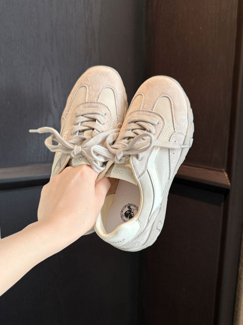 Damen modische Sneaker mit atmungsaktivem Obermaterial und bequemer Dämpfung EB
