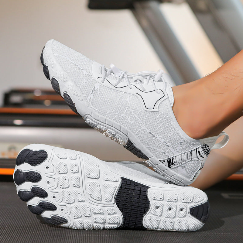 Damen Sportliche Aqua-Schuhe mit rutschfester Sohle und elastischem Schnellschnürsystem EB
