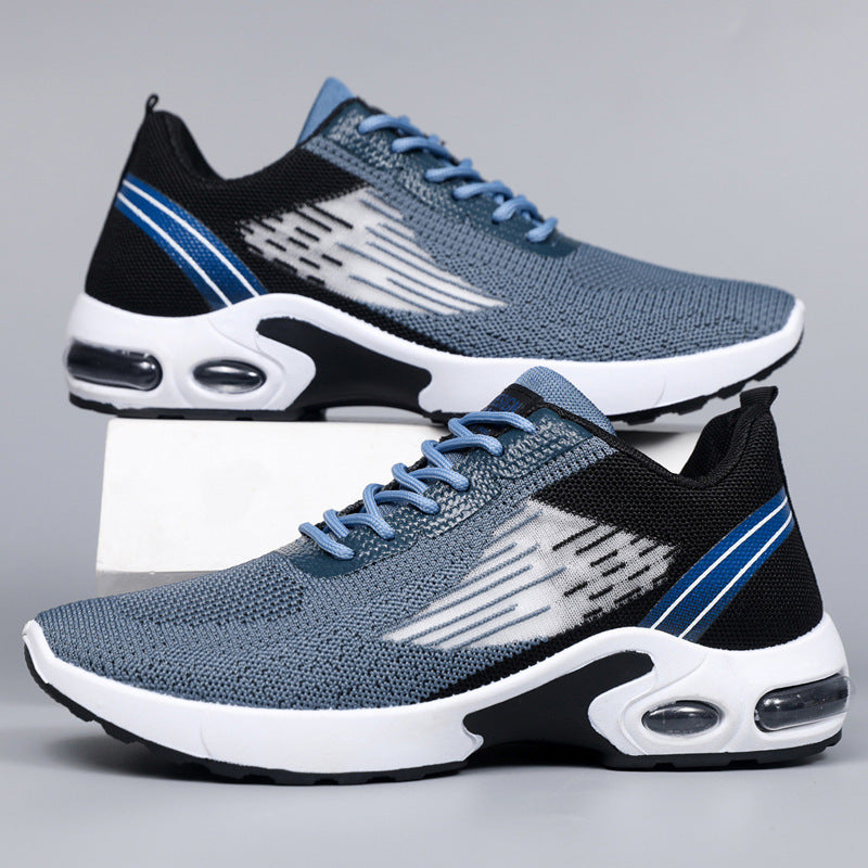Damen Komfortable Dämpfungs-Sneaker mit atmungsaktiver Mesh-Oberfläche und elastischer Konstruktion EB